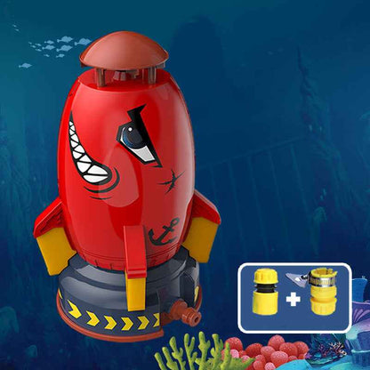 Kids Rocket Sprinkler Toy – Outdoor Water Fun