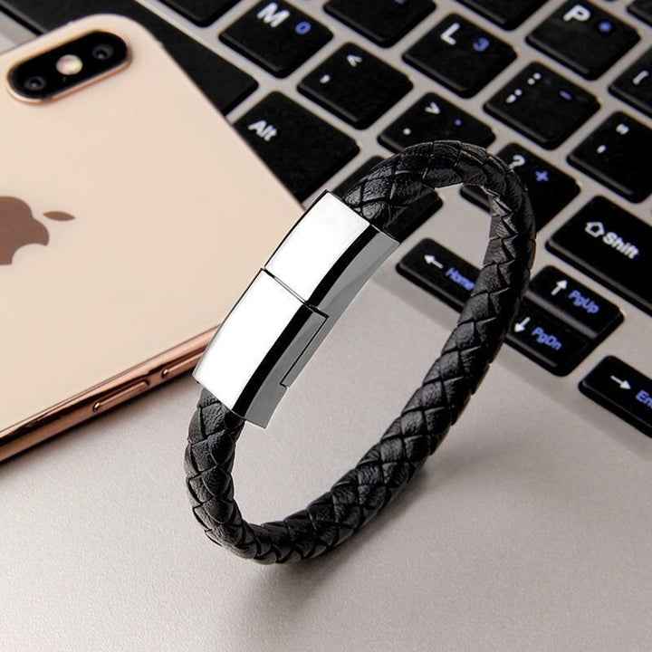 USB Charging Bracelet Cable – Portable Charger Accessory