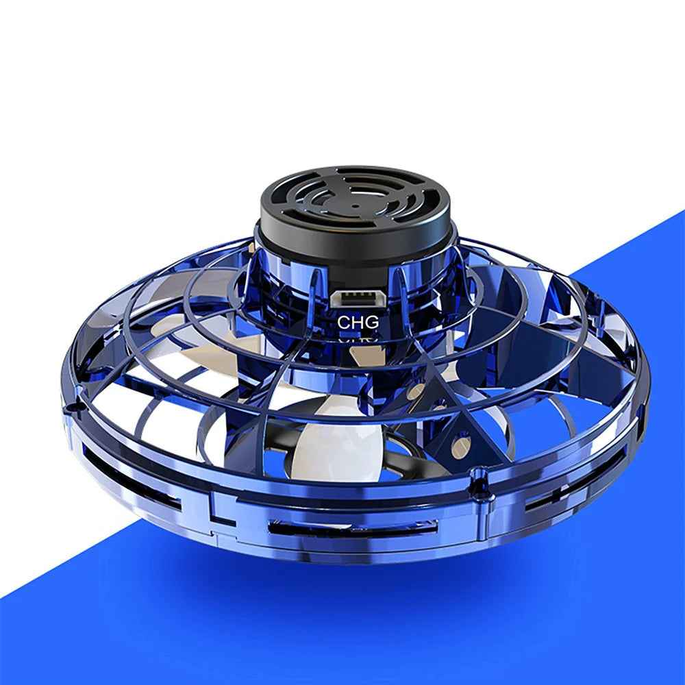Flying Fidget Spinner Drone – LED Hover Toy