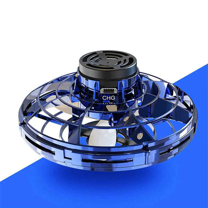 Flying Fidget Spinner Drone – LED Hover Toy