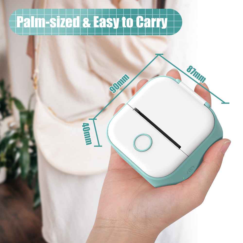Mini Portable Bluetooth Printer – Wireless Photo & Label Printer