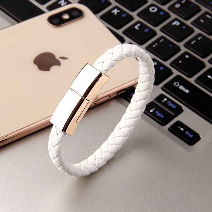 USB Charging Bracelet Cable – Portable Charger Accessory