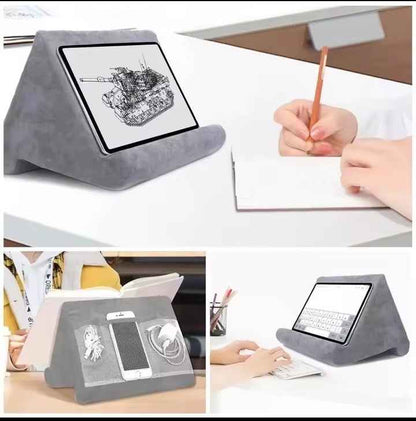 Comfy Sponge Tablet Pillow Stand – Multi-Angle Holder for Phones & Tablets