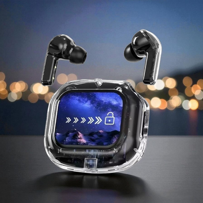 AI Translation Earbuds – Real-Time Bluetooth Translator with Touchscreen & Hi-Fi Sound