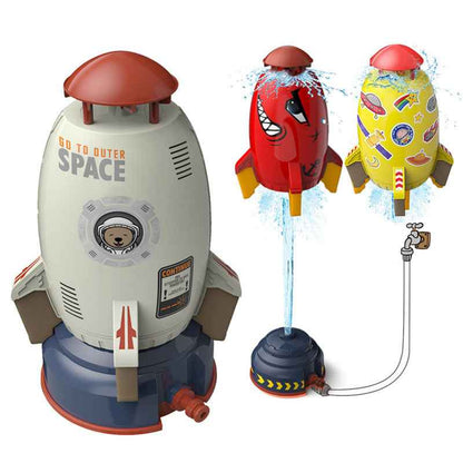 Kids Rocket Sprinkler Toy – Outdoor Water Fun