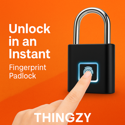 Smart Fingerprint Padlock – Keyless Security Lock