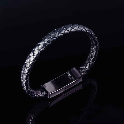 USB Charging Bracelet Cable – Portable Charger Accessory