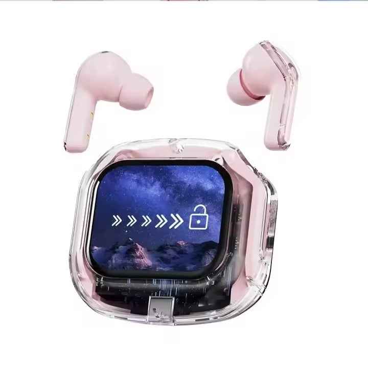 AI Translation Earbuds – Real-Time Bluetooth Translator with Touchscreen & Hi-Fi Sound