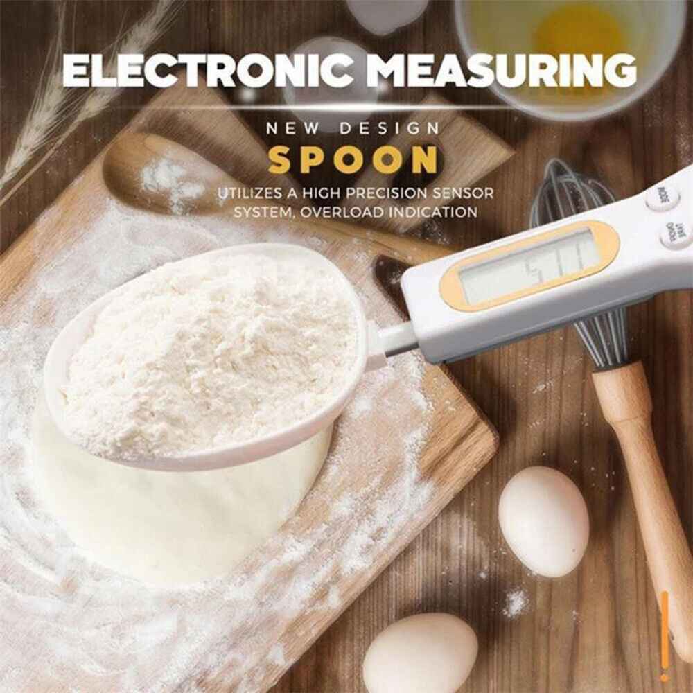 LCD Digital Measuring Spoon – Kitchen Scale Tool